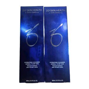 2 Pack ZO Skin Health Hydrating Cleanser Normal to Dry Skin- 6.7 fl. oz/ 200ml